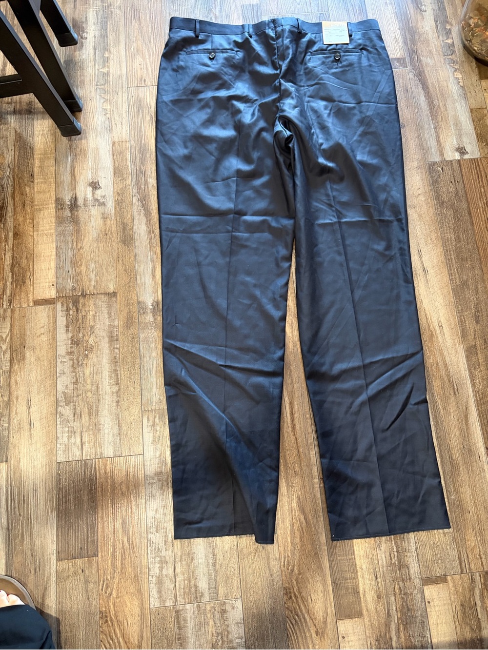 Michael Kors Black Straight-Leg Dress Pants